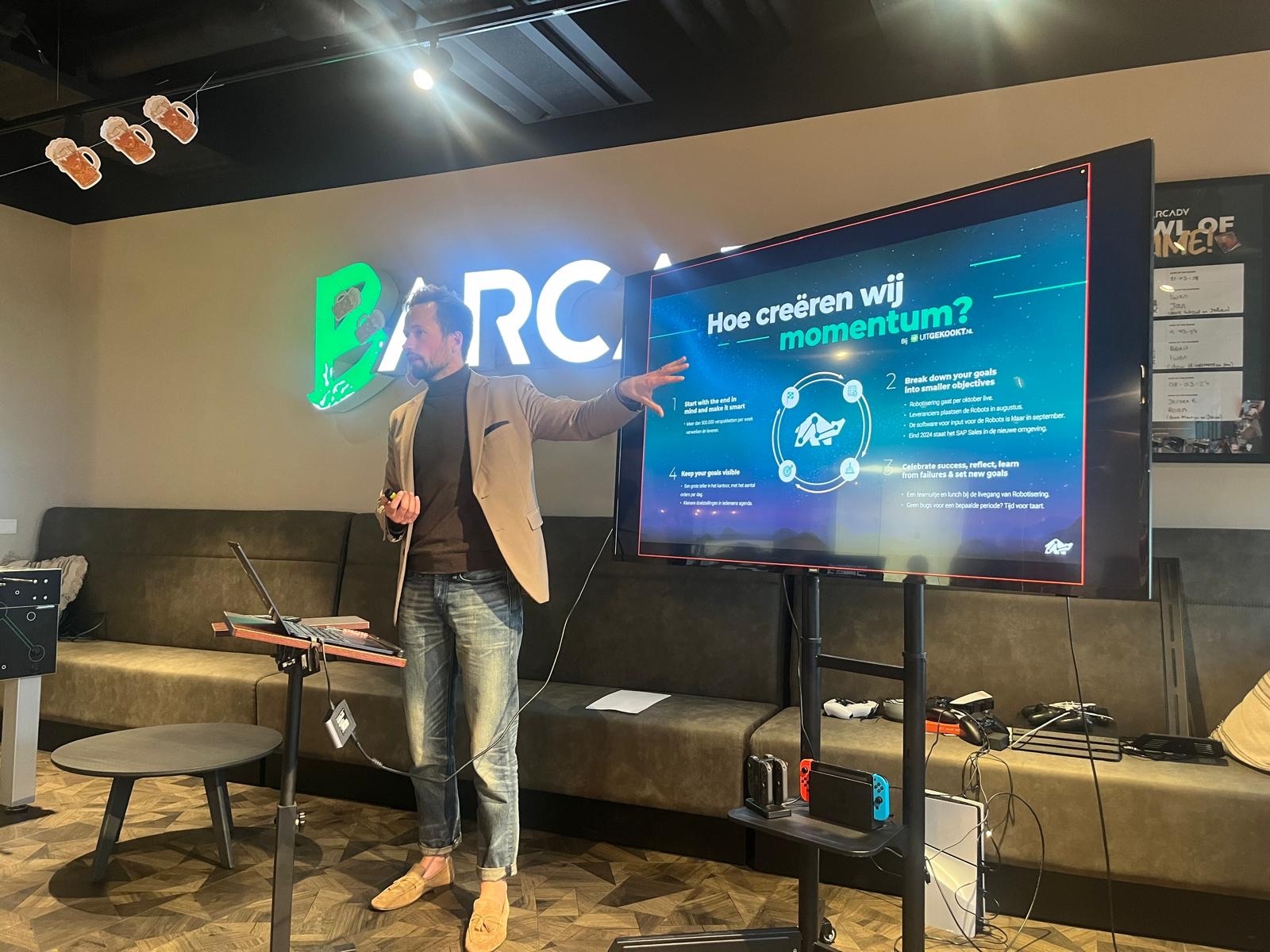 Presentatie Maico Barcady